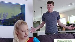 Horny stepsis assfucked by her stepbro
